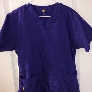 Purple scrub set